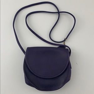 Purple Coach Crossbody Purse